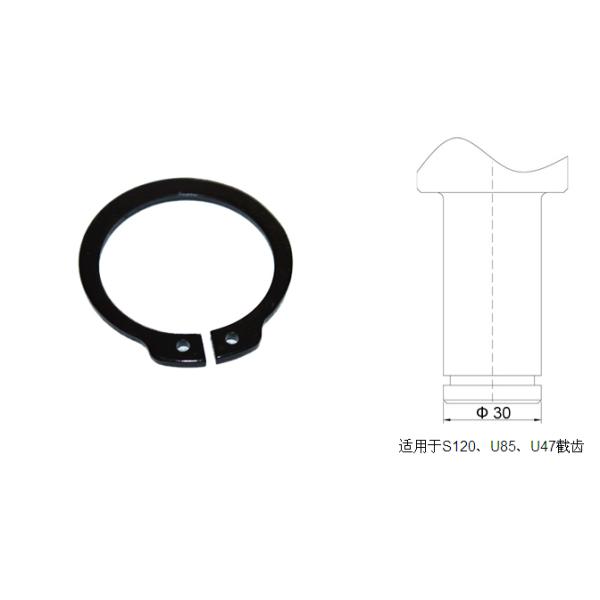 φ30截齒卡簧適用于S120、U82、U84、U85、U47截齒
